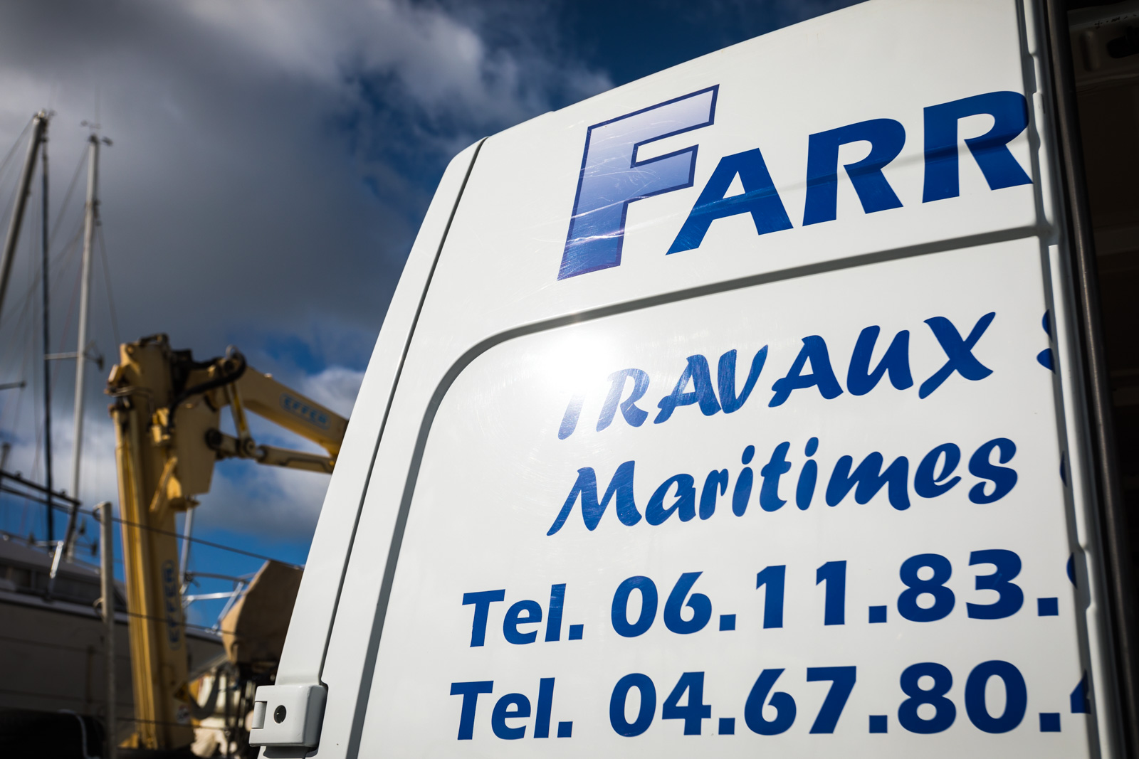 Travaux maritimes sète entreprise farre