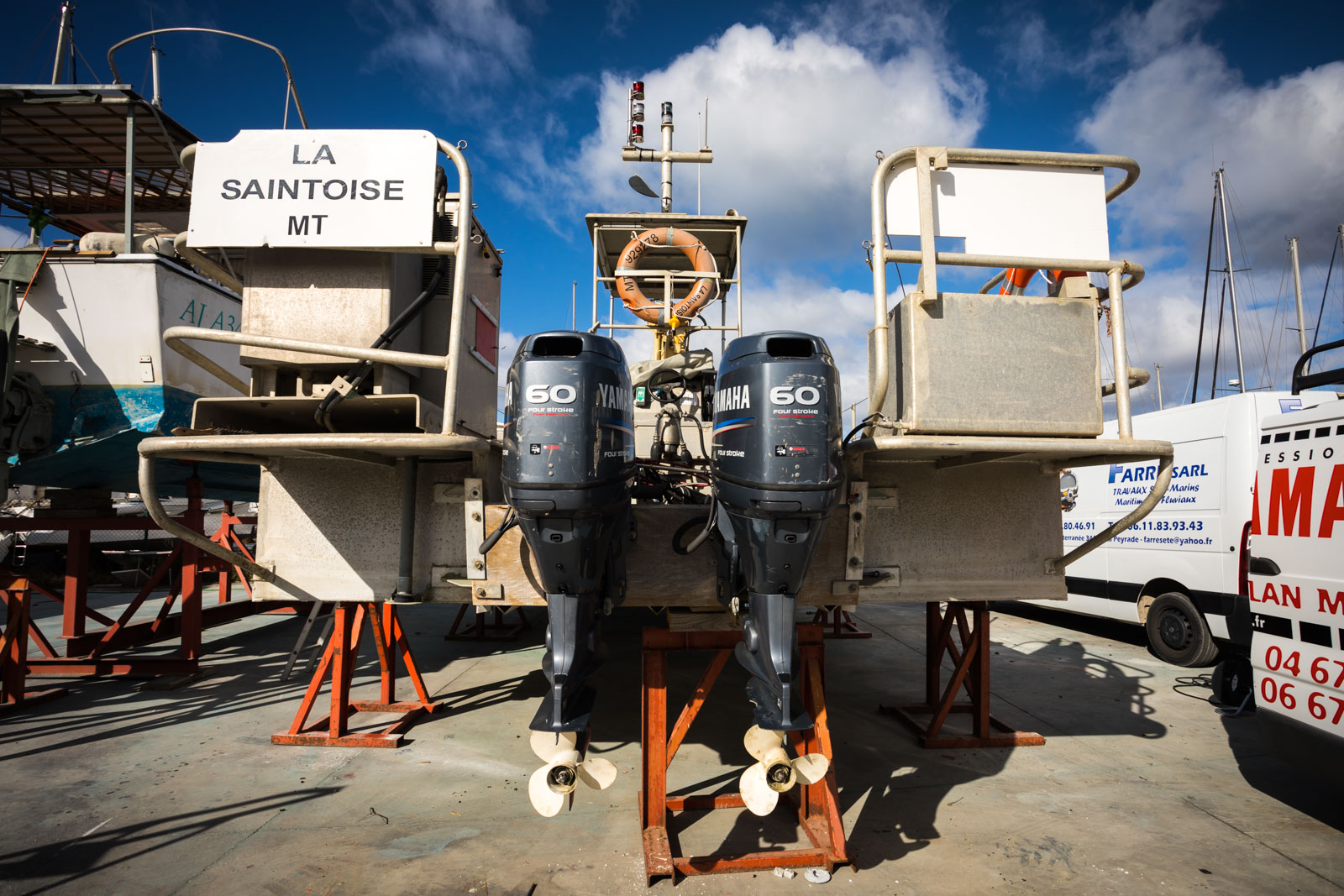 Travaux maritimes sète entreprise farre