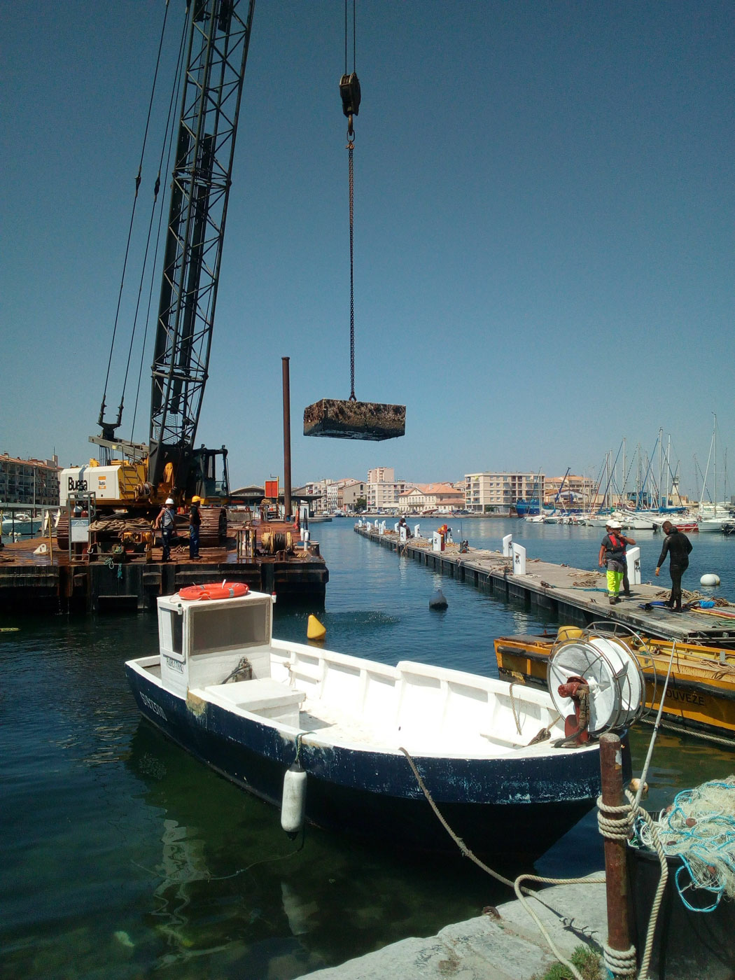 Fabrication de corps mort & ligne de mouillage. Entreprise dans l ...