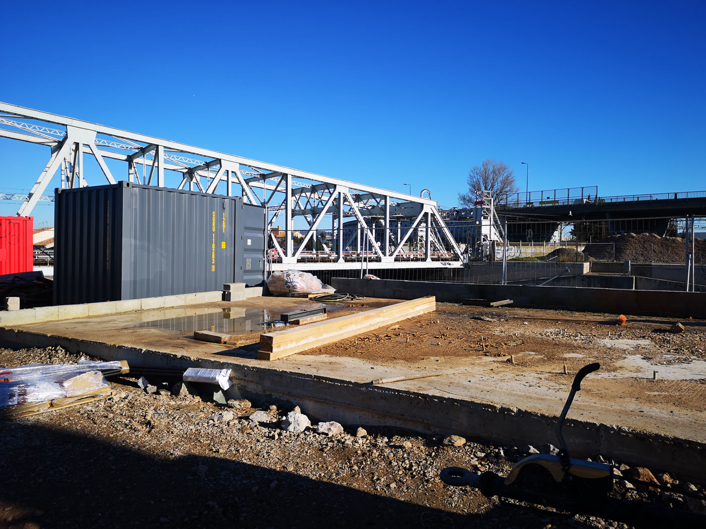 Travaux sous-marin sète pont levis