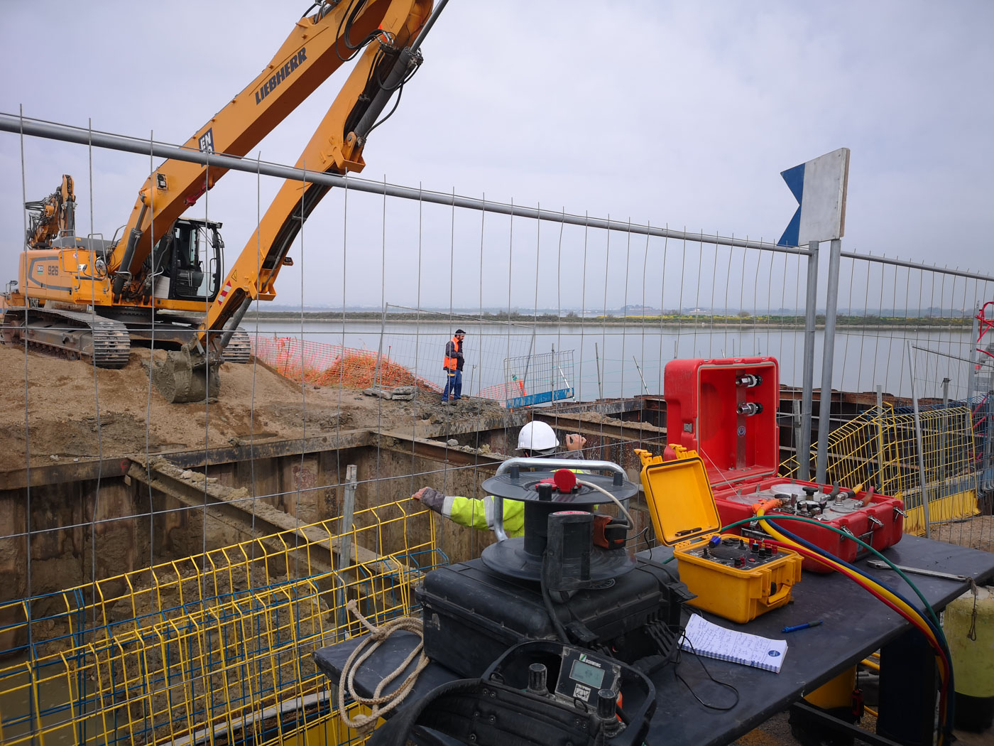 coulage béton Travaux sous-marins Sète