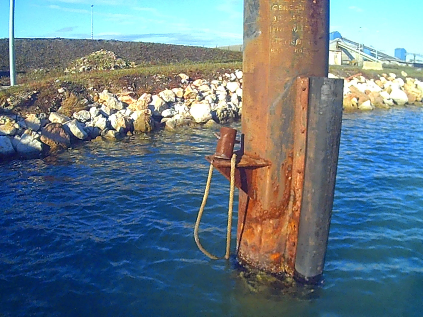 Travaux sous-marin sète appontement