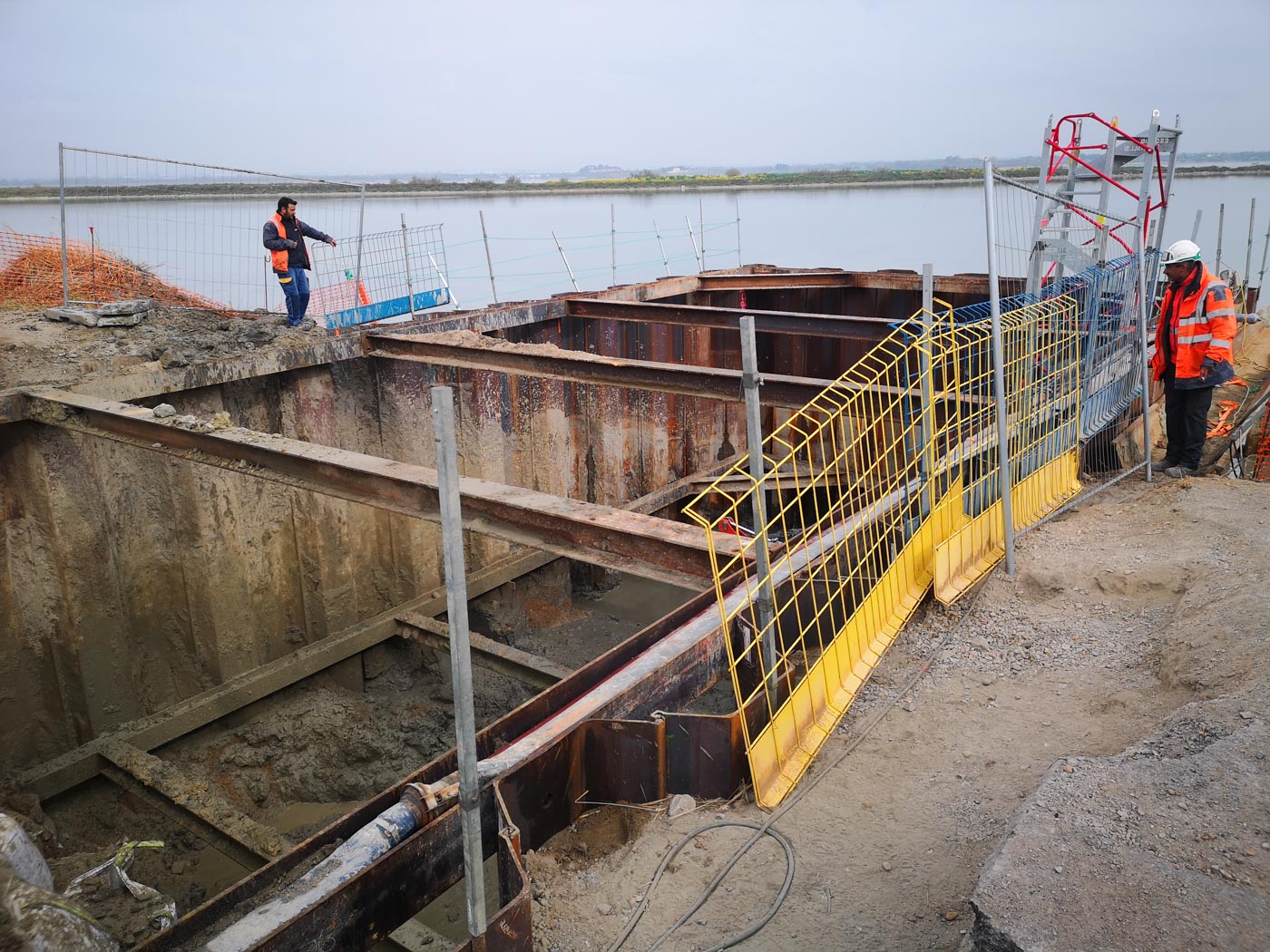 coulage béton Travaux sous-marins Sète